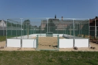 Beachsoccer Feld