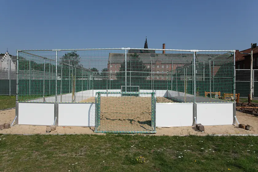 Beachsoccer-Feld