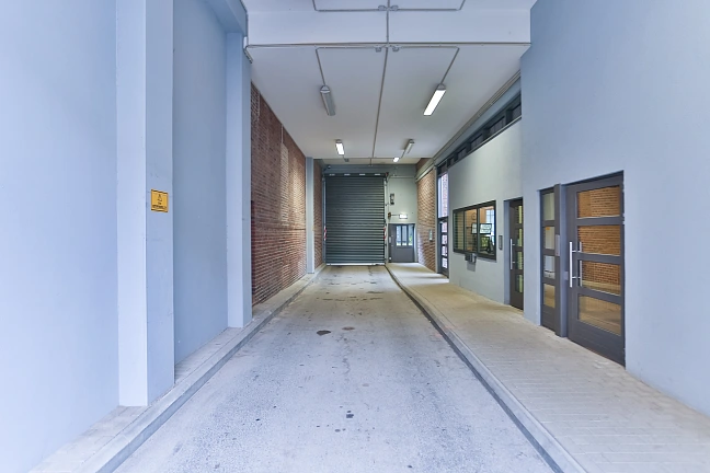 Schleuse mit Ausgang